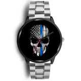 Skull - Thin Blue Line - Black Watch