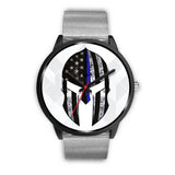 Spartan Helmet - Thin Blue Line - Black Watch