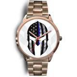Spartan Helmet - Thin Blue Line Watch