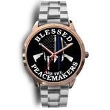 Blessed are the Peacemakers Watch - Gold