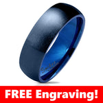 Thin Blue Line Classic Dome Ring
