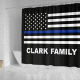 Personalized Shower Curtain - Flag