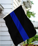 Thin Blue Line Flag - 3 x 5 Foot - With Grommets