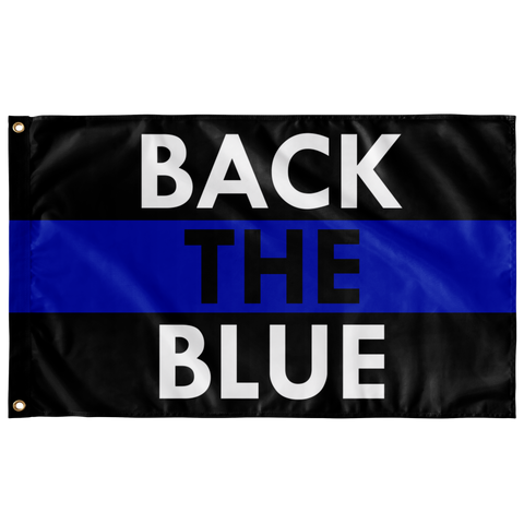 Back the Blue Flag