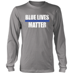 "Blue Lives Matter" - Shirt + Hoodies