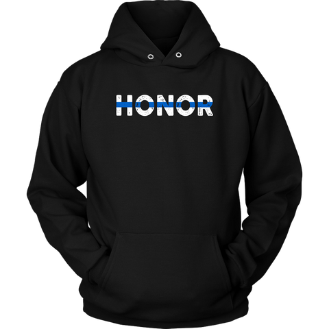 Honor Thin Blue Line Hoodies