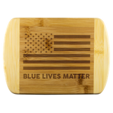 Blue Lives Matter - Wood Cutting Board