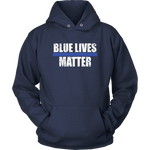 Blue Lives Matter Hoodies