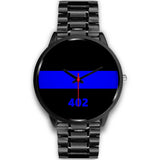 Personalized Thin Blue Line Watch - NB - 402