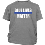 Youth "Blue Lives Matter" Shirt - Kids