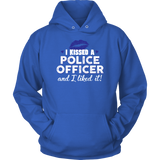 "I Kissed A Police Officer" - Blue lips - Hoodie