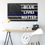 Blue Lives Matter Flag - Version 8