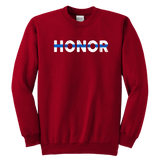 Youth "Honor" Sweatshirts - Kids