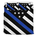 Thin Blue Line Bedding Set - Type 5