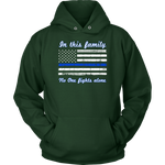 "In this family, no-one fights alone" - Hoodie