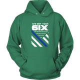 "We got your 6IX (Six)" - Thin Blue Line Hoodies