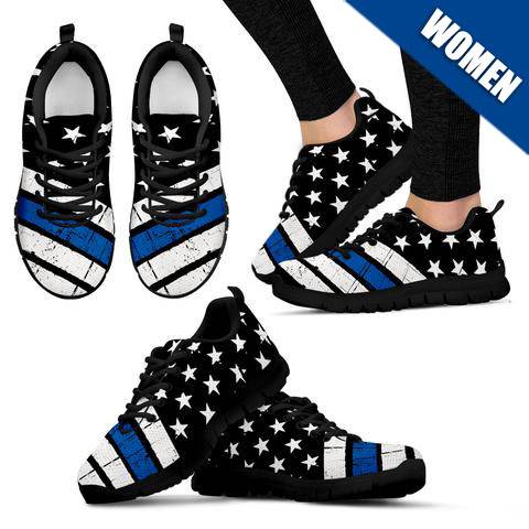 Thin blue line tennis shoes store