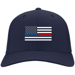 Thin Blue and Red Line Hat