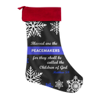 Blessed are the Peacemakers - Christmas Stocking