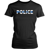 "POLICE" - Thin Blue Line Shirts