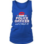Women's I Kissed A Police Officer - Tank Top - Red lips