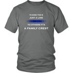 "To some this is just a line, to others it’s a Family Crest" - Shirt + Hoodies