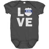 Personalized TBL LOVE Onesie - Type 2
