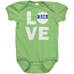 Personalized TBL LOVE Onesie - Type 2