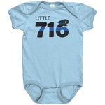 Personalized Blue Line Onesie - Type 2