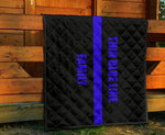 Thin Blue Line Family - Baby Blanket/Quilt