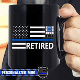 Thin Blue Line Mug - 15oz