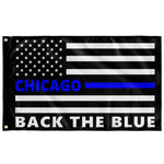 Personalized Back the Blue Flag - CC1-1