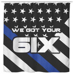 Personalized Shower Curtain - We Got Your Six - DC1