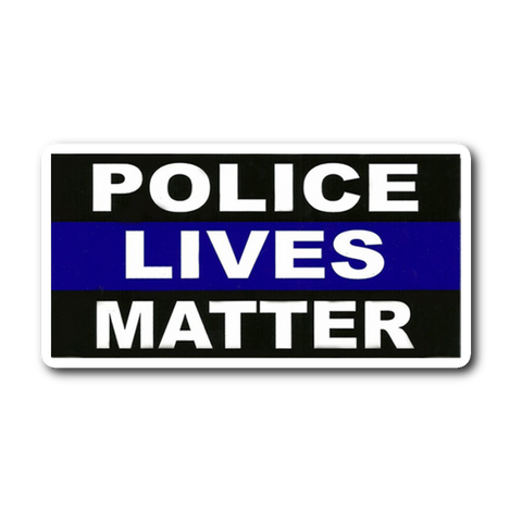 Police Lives Matter - Thin Blue Line Sticker/Decal