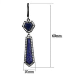 Thin Blue Line Le Glace Drop Earrings