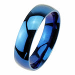 Thin Blue Line SS Blue Iconic Ring