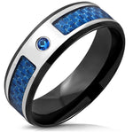 Thin Blue Line 2-Tone Comfort Ring