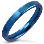 Thin Blue Line Comfort Ring - 2 sizes