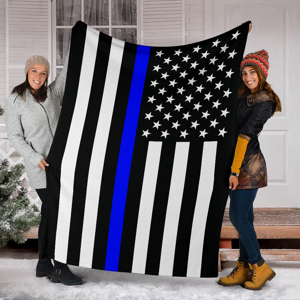 Thin Blue Line USA Blanket Police Blanket ThinBlueLineHeroes Thin blue line usa blanket police blanket thinbluelineheroes