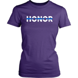 "Honor" - Thin Blue Line Shirt + Hoodies