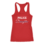 Women's Police Daughter - Racerback Tank Top