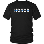 Honor Thin Blue Line Shirts
