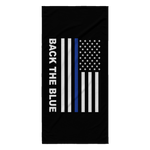 Back the Blue - Thin Blue Line Beach Towel