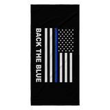 Back the Blue - Thin Blue Line Beach Towel