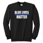 Blue Lives Matter - Kids Sweatshirt