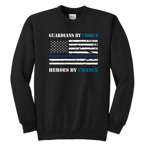 Guardians by choice, Heroes by chance - Kids Sweatshirt