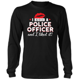 "I Kissed A Police Officer" - Red lips - Shirt + Hoodies