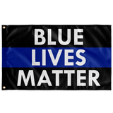 Blue Lives Matter Flag