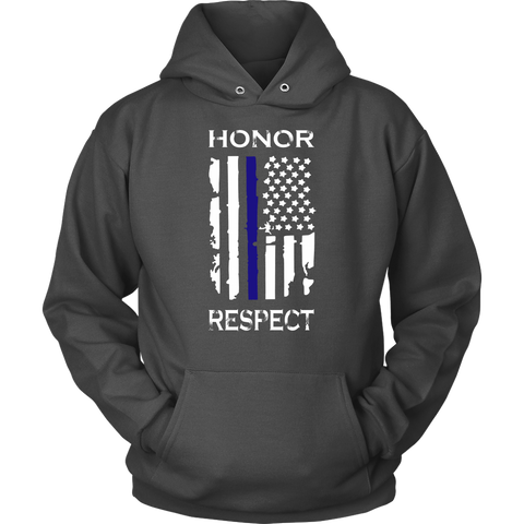 Thin blue deals line flag sweatshirt
