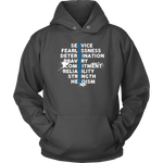 "Remember" - Thin Blue Line Hoodie